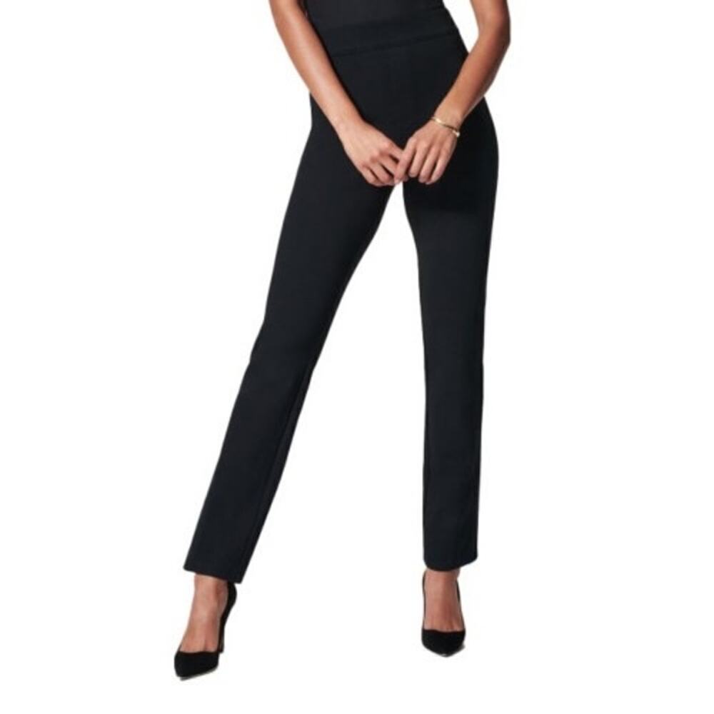 Spanx The Perfect Slim Straight Dress Pants Women’s XL/Tall Black